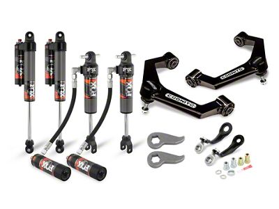 Cognito Motorsports 3-Inch Elite Leveling Kit with FOX Elite 2.5 Reservoir Shocks (20-24 Sierra 2500 HD)