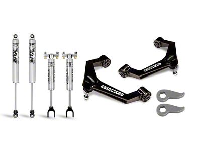Cognito Motorsports 3-Inch Performance Control Arm Leveling Kit with FOX PS IFP Shocks (20-24 Sierra 2500 HD)