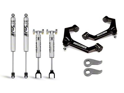 Cognito Motorsports 3-Inch Performance Uniball Leveling Lift Kit with FOX PS IFP Shocks (20-24 Sierra 2500 HD)