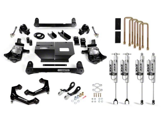 Cognito Motorsports 4-Inch Performance Suspension Lift Kit with FOX PSRR 2.0 Shocks (11-19 Sierra 2500 HD)