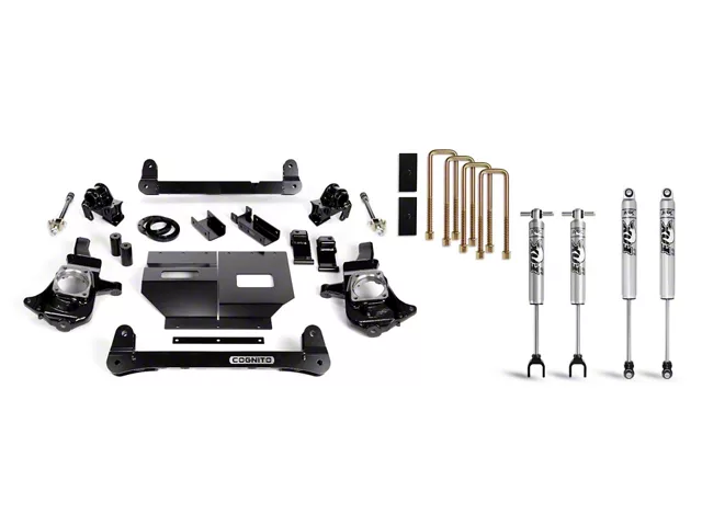 Cognito Motorsports 4-Inch Standard Suspension Lift Kit (11-19 Sierra 2500 HD)