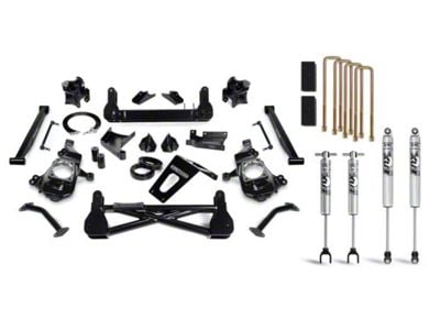 Cognito Motorsports 7-Inch Standard Suspension Lift Kit with FOX PSMT 2.0 Shocks (20-24 Sierra 2500 HD)
