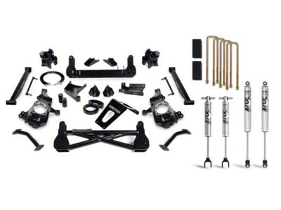 Cognito Motorsports 7-Inch Standard Suspension Lift Kit with FOX PSMT 2.0 Shocks (20-25 Sierra 2500 HD)