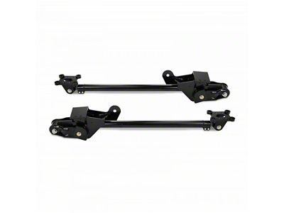 Cognito Motorsports Tubular Series LDG Traction Bar Kit for 0 to 4-Inch Lift (20-24 Sierra 2500 HD)