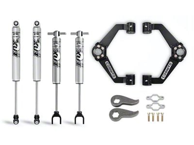 Cognito Motorsports 3-Inch Performance Leveling Kit with FOX PS IFP Shocks (11-19 Sierra 3500 HD)