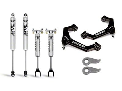 Cognito Motorsports 3-Inch Performance Uniball Leveling Lift Kit with FOX PS IFP Shocks (20-24 Sierra 3500 HD)