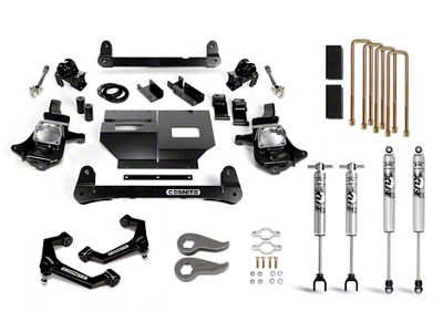 Cognito Motorsports 6-Inch Standard Suspension Lift Kit with FOX PS IFP Shocks (11-19 Sierra 3500 HD)