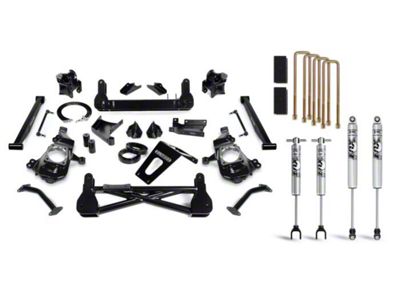 Cognito Motorsports 7-Inch Standard Suspension Lift Kit with FOX PSMT 2.0 Shocks (20-24 Sierra 3500 HD)