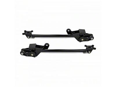 Cognito Motorsports Tubular Series LDG Traction Bar Kit for 0 to 4-Inch Lift (20-24 Sierra 3500 HD)