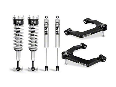 Cognito Motorsports 1-Inch Performance Ball Joint Front Leveling Kit with FOX PS 2.0 IFP Shocks (19-24 Silverado 1500)