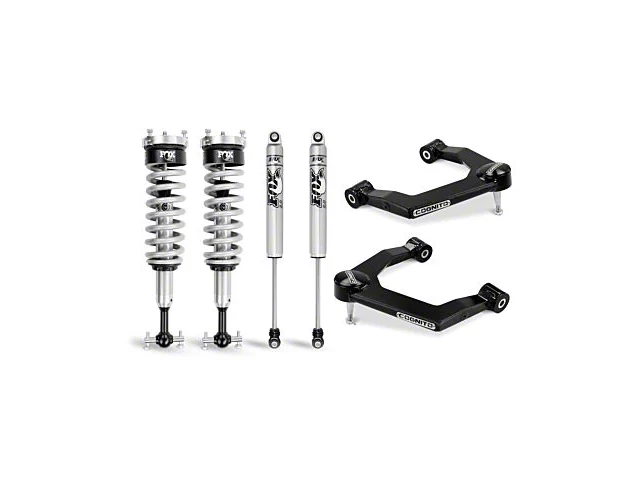 Cognito Motorsports 1-Inch Performance Ball Joint Front Leveling Kit with FOX PS 2.0 IFP Shocks (19-24 Silverado 1500)