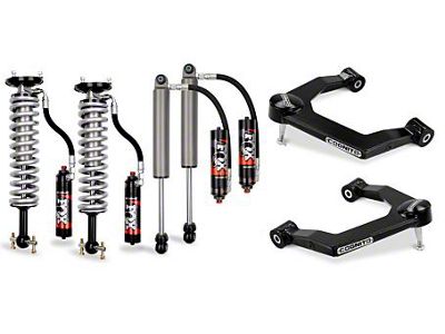Cognito Motorsports 3-Inch Elite Uniball Front Leveling Kit with FOX Elite 2.5 Reservoir Shocks (19-24 Silverado 1500, Excluding Trail Boss & ZR2)