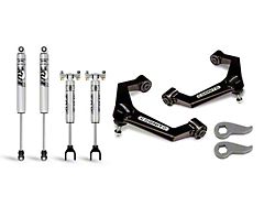 Cognito Motorsports 3-Inch Performance Control Arm Leveling Kit with FOX PS IFP Shocks (20-25 Silverado 2500 HD)