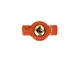 Colby Valve Emergency Tire Valves; Orange (Universal; Some Adaptation May Be Required)