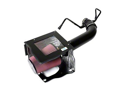 Cold Air Inductions Cold Air Intake; Textured Black (15-20 6.2L Yukon)