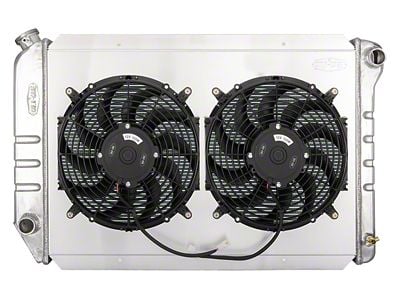 COLD-CASE Radiators Aluminum Performance Radiator with Dual 12-Inch Fans (97-03 F-150 w/ Coyote Swap)