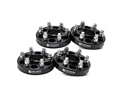1-Inch 6-Lug Wheel Spacers; Black; Set of Four (15-22 Colorado)