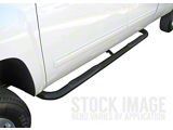 3-Inch Round Side Step Bars; Black (15-26 Colorado Crew Cab)