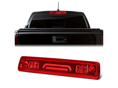 3D LED Third Brake Light; Red (15-18 Colorado)