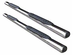 Go Rhino 4-Inch 1000 Series Side Step Bars; Polished (15-26 Colorado Crew Cab)
