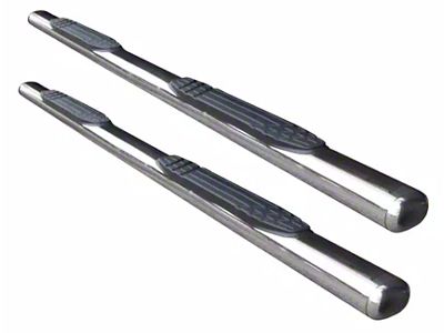 Go Rhino 4-Inch 1000 Series Side Step Bars; Polished (15-25 Colorado Crew Cab)