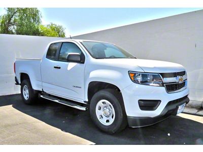 4-Inch Oval 4X Series Side Step Bars; Stainless Steel (15-22 Colorado Extended Cab)
