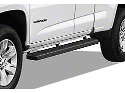 5-Inch iStep Running Boards; Black (15-25 Colorado Crew Cab)