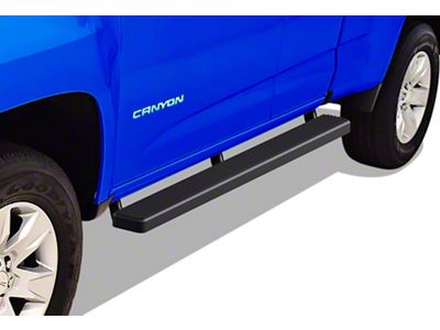 5-Inch iStep Running Boards; Black (15-22 Colorado Extended Cab)