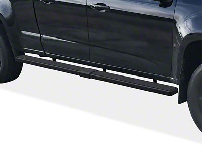 5-Inch Wheel-to-Wheel Running Boards; Black (15-22 Colorado Crew Cab w/ 6-Foot Long Box)