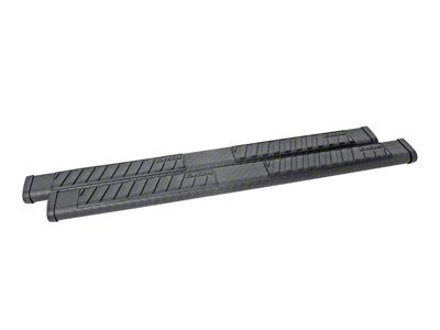 6-Inch BlackTread Side Step Bars without Mounting Brackets; Textured Black (15-22 Colorado Extended Cab)