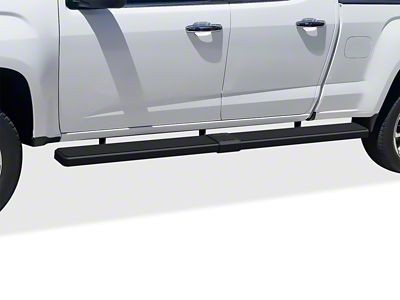 6-Inch Wheel-to-Wheel Running Boards; Black (15-22 Colorado Crew Cab w/ 6-Foot Long Box)