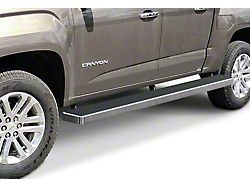 6-Inch Wheel-to-Wheel Running Boards; Hairline Silver (15-25 Colorado Crew Cab w/ 5-Foot Short Box)