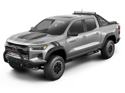 Aeroskin Hood Protector; Chrome (23-25 Colorado ZR2)