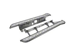 APEX Rock Sliders; Black (15-22 Colorado Crew Cab w/ 5-Foot Short Box)