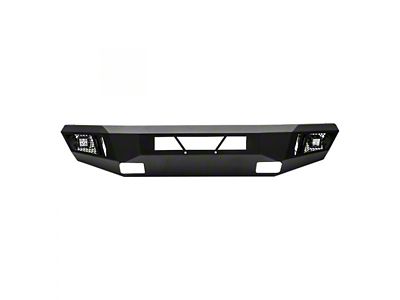 Armour Front Bumper with LED Lights; Black (15-22 Colorado, Excluding ZR2)