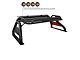 Atlas Roll Bar with 5.30-Inch Red Round Flood LED Lights; Black (15-22 Colorado)