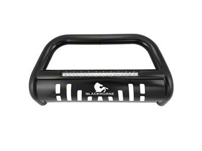 Beacon Bull Bar with Skid Plate; Black (15-22 Colorado, Excluding ZR2)