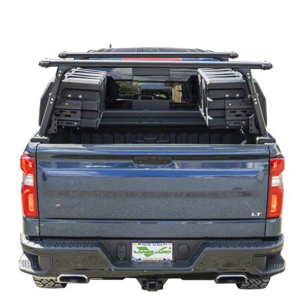 Litte Colorado 棚 Colorado Bed Rack with Tool Box; Black (15-26 Colorado) - Free