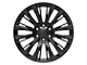 CA93 Gloss Black 6-Lug Wheel; 22x9; 28mm Offset (23-24 Colorado)