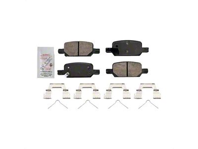 Ceramic Brake Pads; Rear Pair (21-22 Colorado)