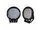 Classic Pro Roll Bar with 9-Inch Black Round Flood LED Lights; Black (15-22 Colorado)