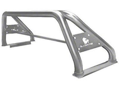 Classic Roll Bar with 40-Inch LED Light Bar; Stainless Steel (15-22 Colorado)