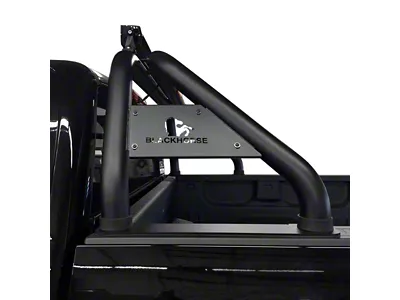 Classic Roll Bar with 5.30-Inch Red Round LED Lights; Stainless Steel (15-25 Colorado)