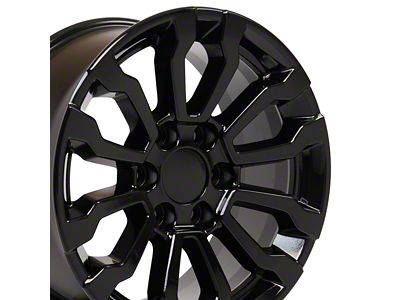 CV35 Black 6-Lug Wheel; 18x8.5; 24mm Offset (23-24 Colorado)