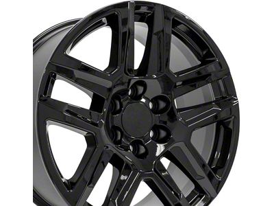 CV63 Black 6-Lug Wheel; 20x9; 28mm Offset (23-25 Colorado)