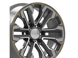 CV69 Gunmetal 6-Lug Wheel; 18x8.5; 26mm Offset (23-25 Colorado)