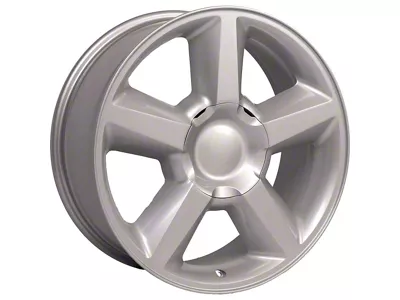 CV83 Silver 6-Lug Wheel; 20x8.5; 31mm Offset (23-25 Colorado)