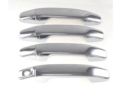 Door Handle Covers; Chrome (15-22 Colorado)