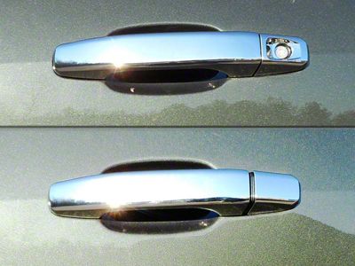 Door Handle Covers; Chrome (15-22 Colorado Crew Cab)