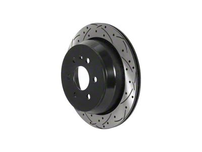 Drilled and Slotted 6-Lug Rotor; Rear (15-20 Colorado)